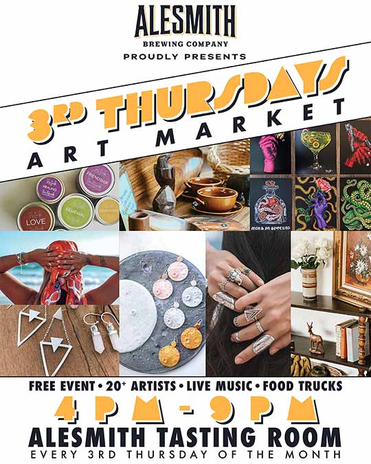 3rd Thursdays Art Market