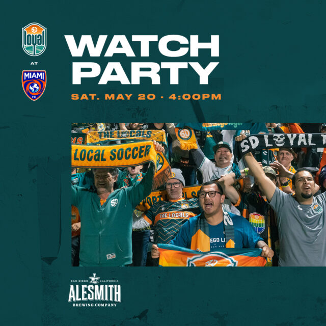 AleSmith: The Official Craft Beer Partner for San Diego Loyal SC