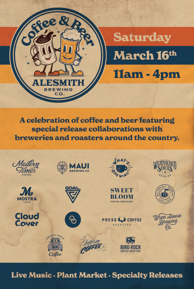 Coffee & Beer at AleSmith