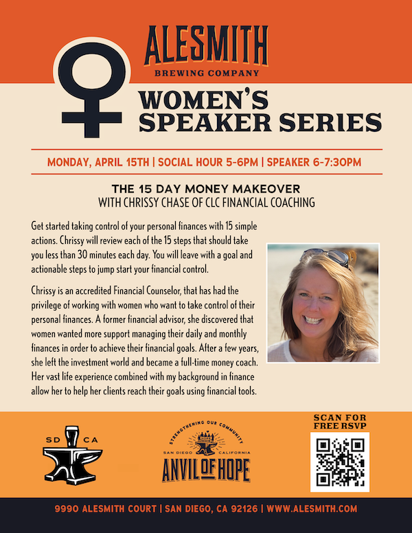 Women's Speaker Series - April